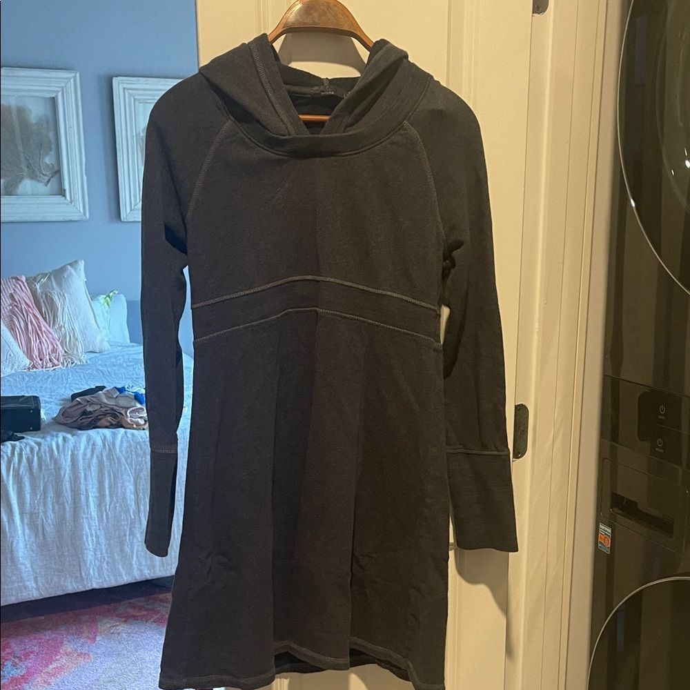 Prana Black Long-Sleeve Dress